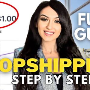 How to Start Dropshipping in 2023 | STEP BY STEP | FREE COURSE