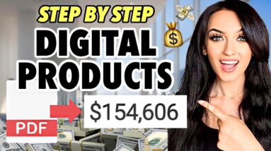 How to Start Selling Digital Products (STEP BY STEP) FREE COURSE