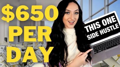 This ONE Automated Side Hustle Makes $650+/day (HOW TO START NOW)