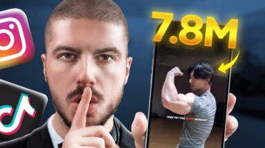 How to Create EPIC FITNESS Reels & TikToks in 10 Minutes 🤑