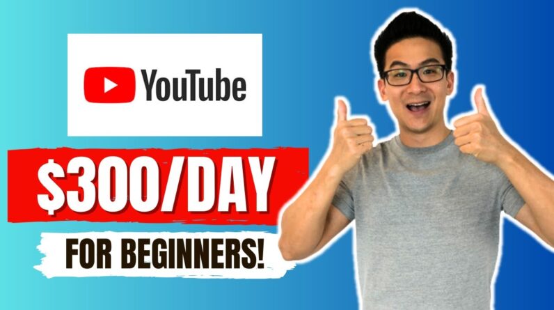 ($300/Day) How to Make Money with YouTube in 2024 For Beginners...