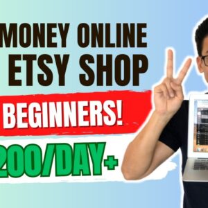 How To Make Money FAST With A NEW Etsy Store