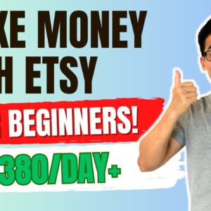 How To Make Money With Etsy In 2024 For Beginners ($380/Day+)…