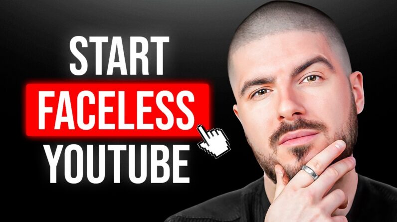 How to start a Faceless YouTube channel in 2024 (EASY Mode ✅)