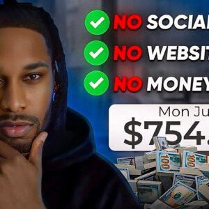 The Easiest $319 I Ever Made In Affiliate Marketing - No Social Media, No Investment, No Website