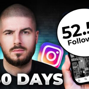 How I Gained 50,000 Followers In 1 Month (9 Easy Steps)