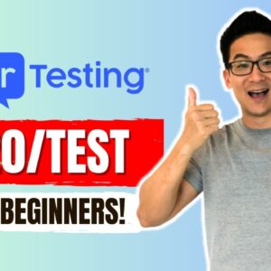 How to Make Money with Usertesting in 2024 (Perfect For Beginners!)