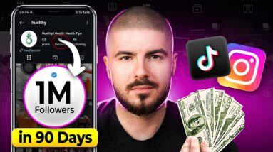 21y/o goes from Nothing to 1M Followers in 90 days