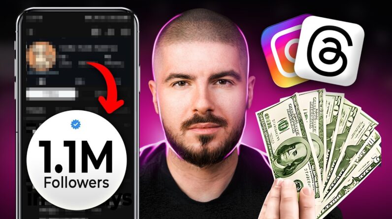 How to start a $100/Day IG Threads Business (Easy 🤑)